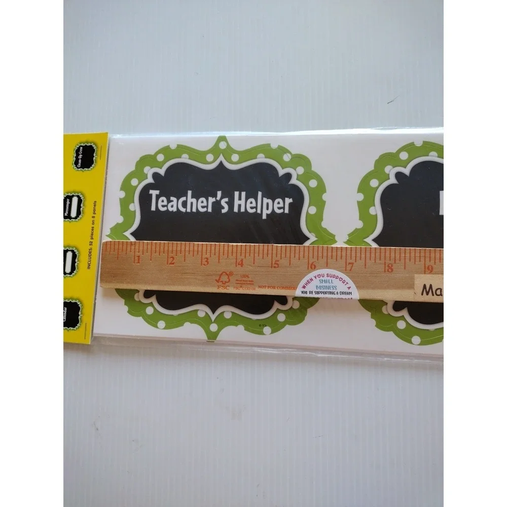 Teachers Created Resources Lime Polka Dots Classroom Helpers Mini Bulletin Board